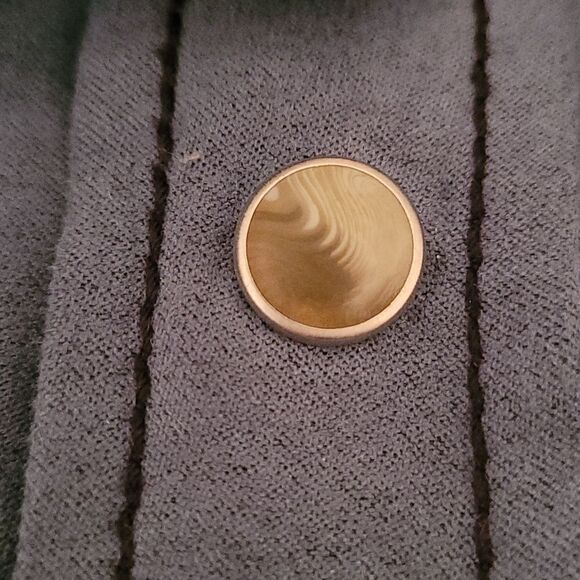 Bit & Bridle Faux suede long‎ sleeve button up shirt - Picture 4 of 7